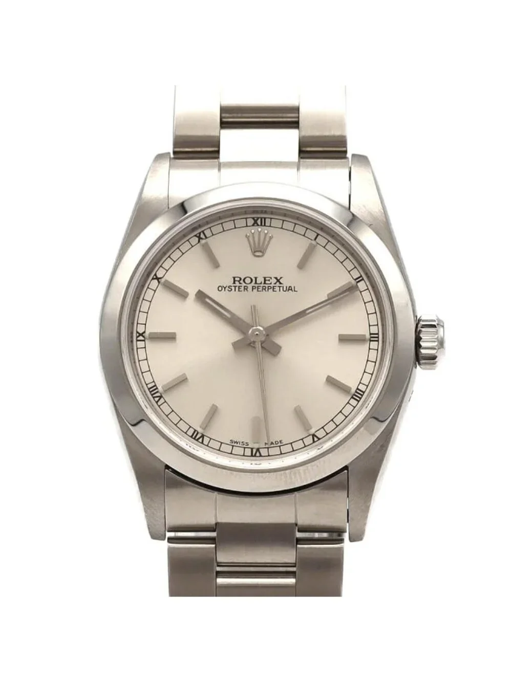 Rolex Oyster Perpetual SS Automatic Watch